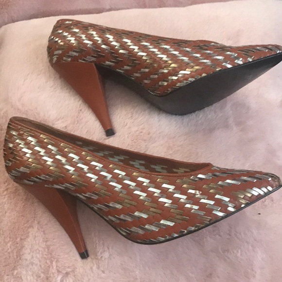 QC Vintage 80’s High Heels. Size 6 1/2 - Picture 2 of 5